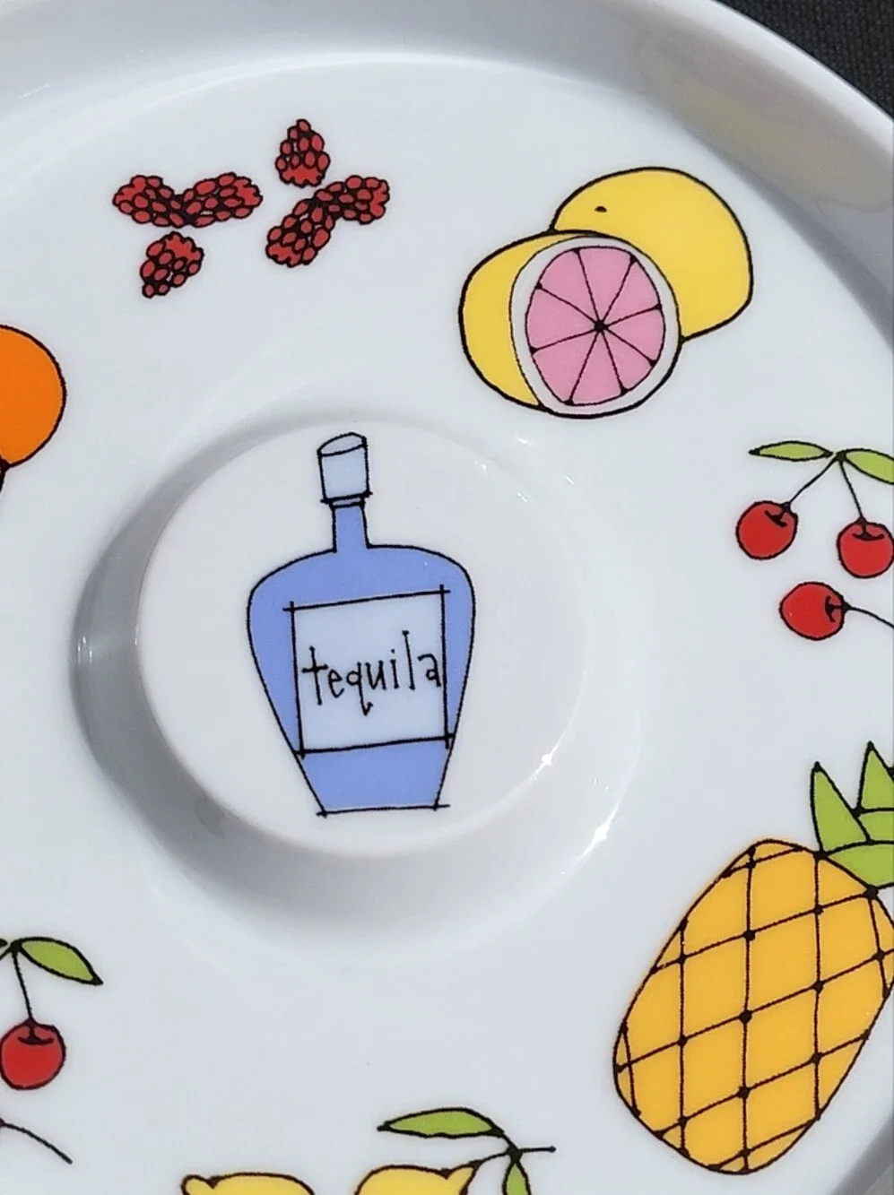 Urusla Dodge Tequila Salt Rim Dish Signature Housewares Bar Cart Margarita!